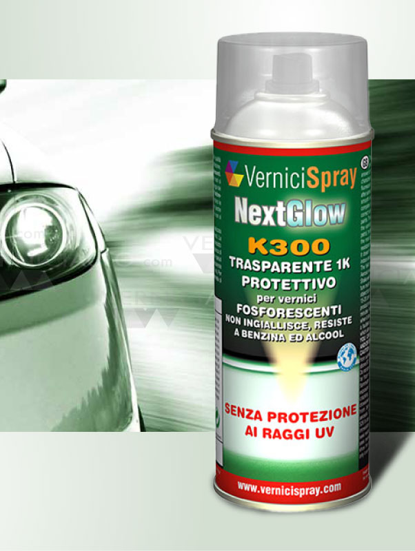 nextglow k300 vernice spray trasparente protettivo